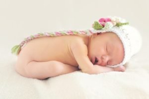Bebê recém nascido ar condicionado